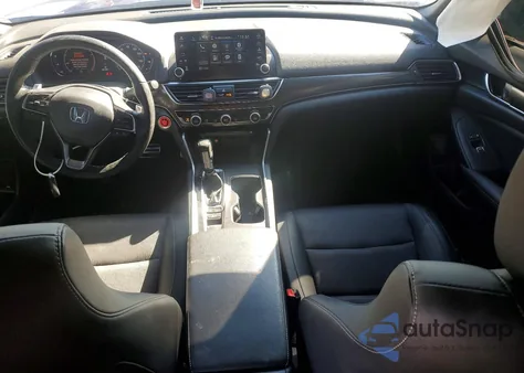 2022 Honda Accord Sport из США, поврежденный, VIN 1HGCV1F32NA060192